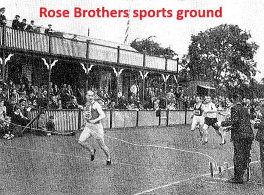 Gainsborough - Rose Brothers Sports Ground : Image credit Baker Perkins Historical Society
